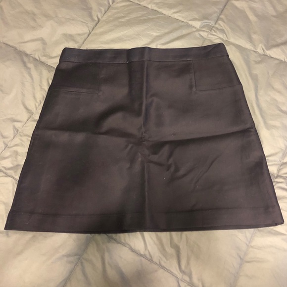 Max Studio Navy Skirt - Picture 1 of 9